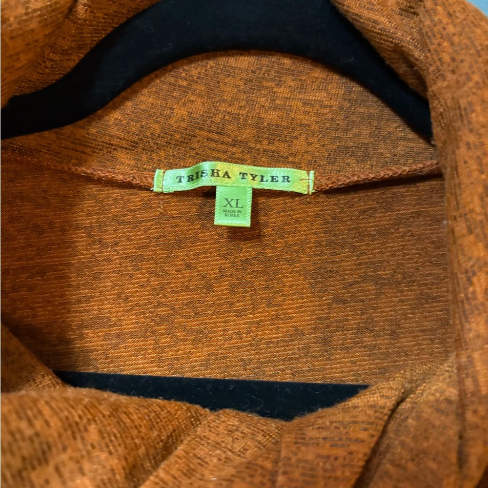 Thera Tyler Orange Sweater XL